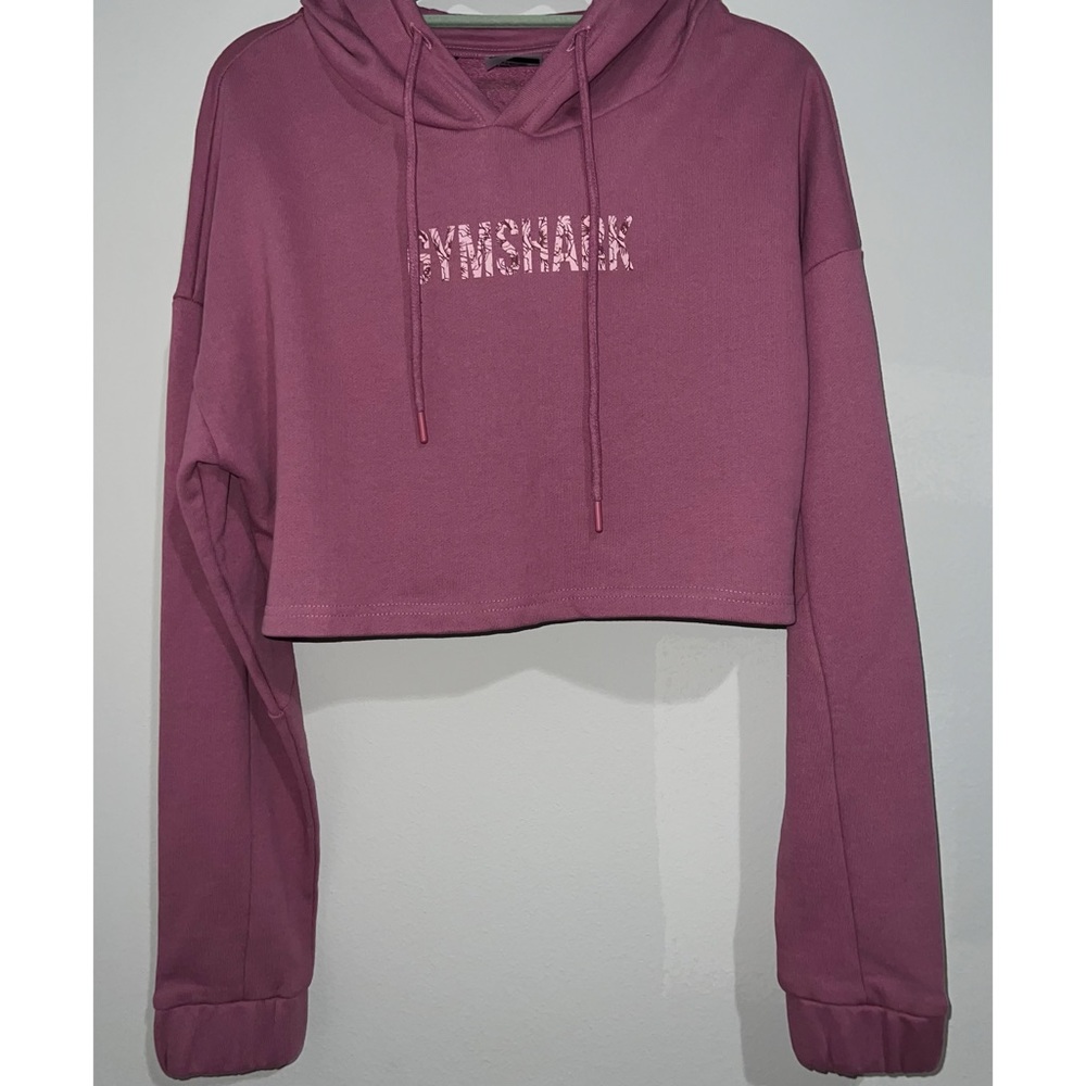Gymshark NWOT Botanic Graphic Hoodie Mauve